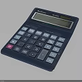 Brixton 8800 Blue Electronic Calculator With Numeric Keypad And Display Screen
