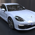 Panamera Porsche Cars Porsche sports car 3d model