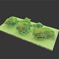 Simple White Kitchen Serving Tray With Fried Chicken On Dark Surface