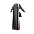 Superhero Themed Outfit With Black Crop Top Skirt And Red Cape