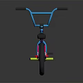 Colorful Children's Bicycle With Fun Stylish Frame And Vibrant Wheel Designs
