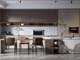 Modern Restaurant 3d model