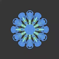 Elegant Crystal Chandelier With Layered Glass Design For Home Interior Lighting Decoration