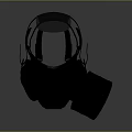 High Quality Black Fire Safety Gas Mask Equipment Essential for Emergency Protection Use