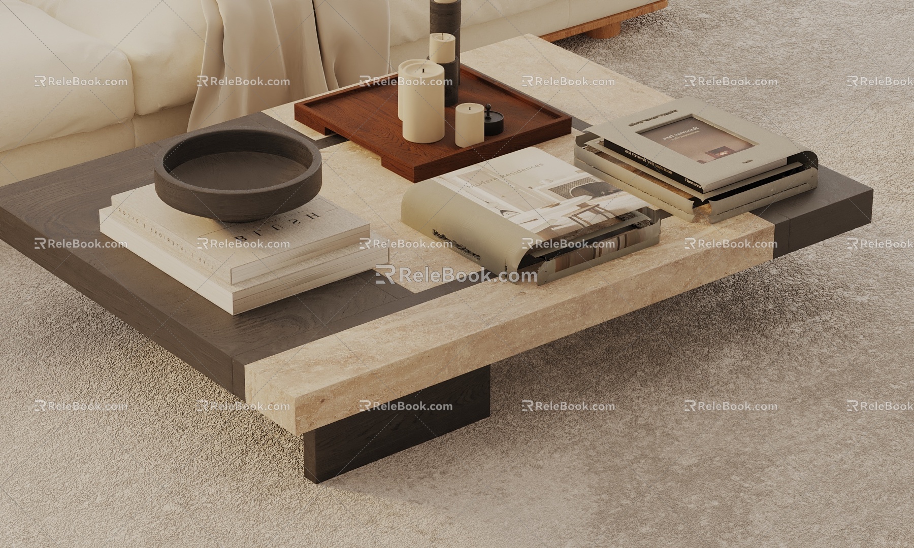 Coffee table 3d model