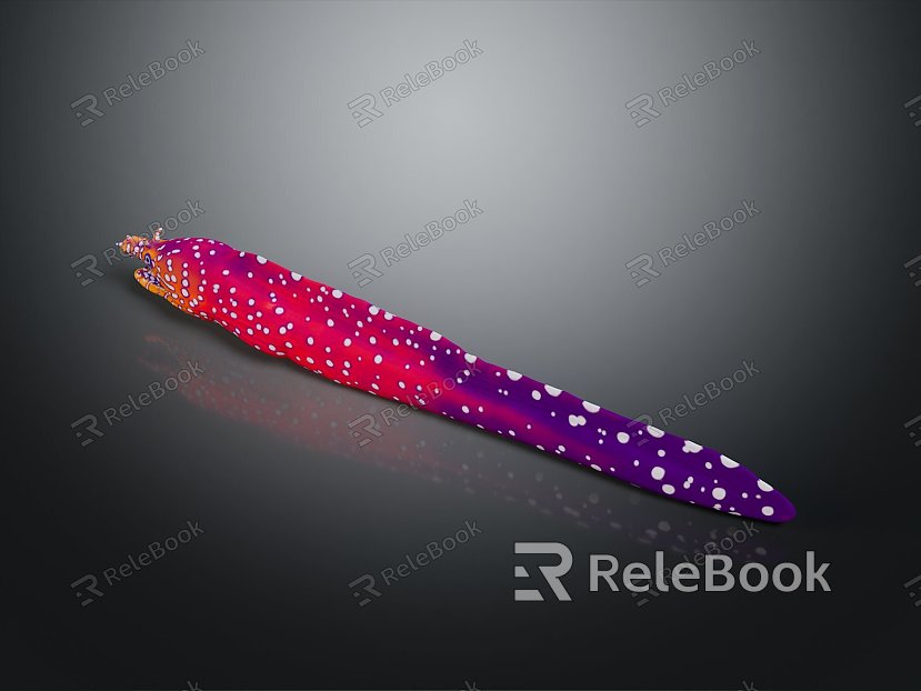 eel electric eel marine fish animal deep sea fish model