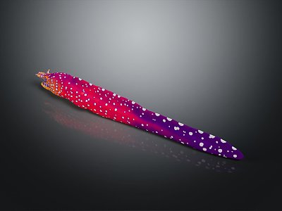 eel electric eel marine fish animal deep sea fish 3d model