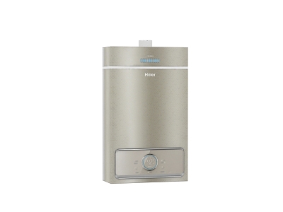 gas water heater 3d model