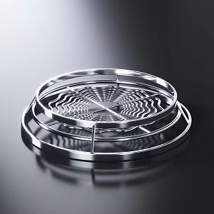 Modern steamer rack steamer rack stainless steel rack kitchenware 3d model