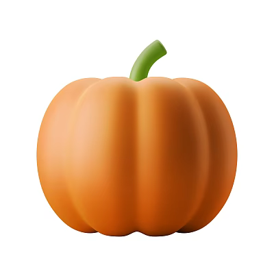 Modern Pumpkin Vegetable Halloween Decorations Food Cartoon Pumpkin Cartoon Halloween Decorations 3d model