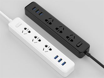 Modern socket-outlet 3d model