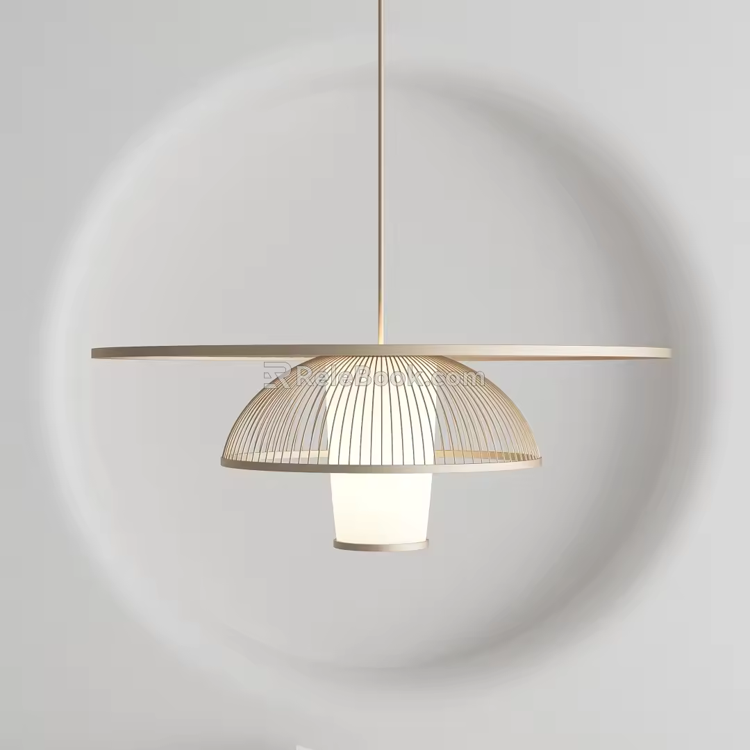 Modern chandelier 3d model