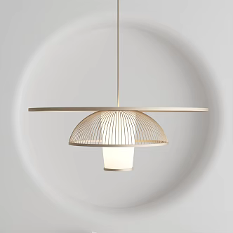 Modern chandelier 3d model