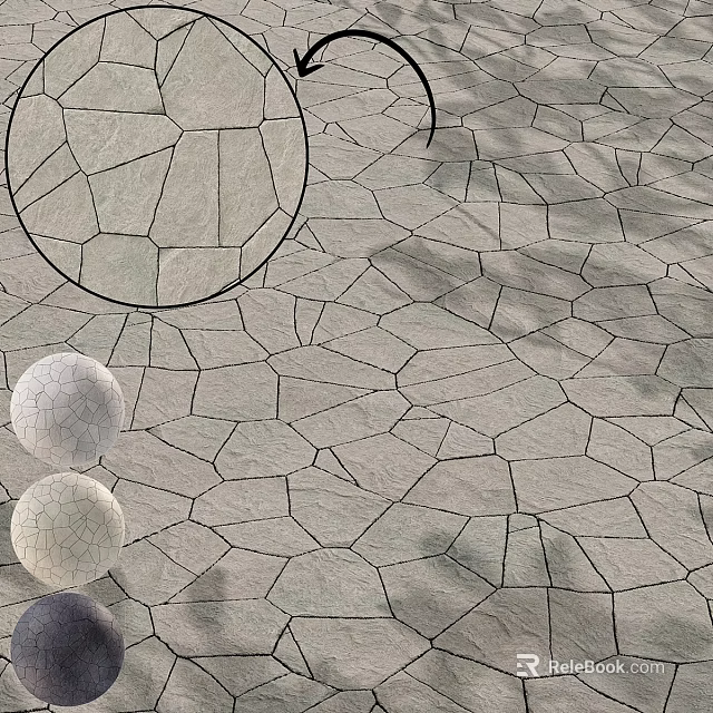 Geometric Structural Components With Spherical Elements And Textured Surface Patterns 3d model 
