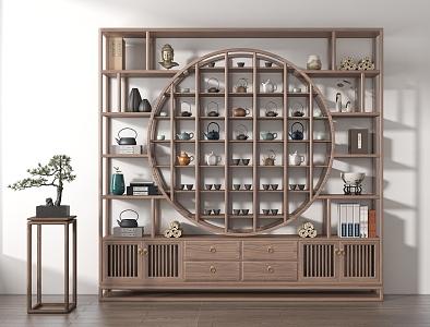 New Chinese Antique Rack 3d model