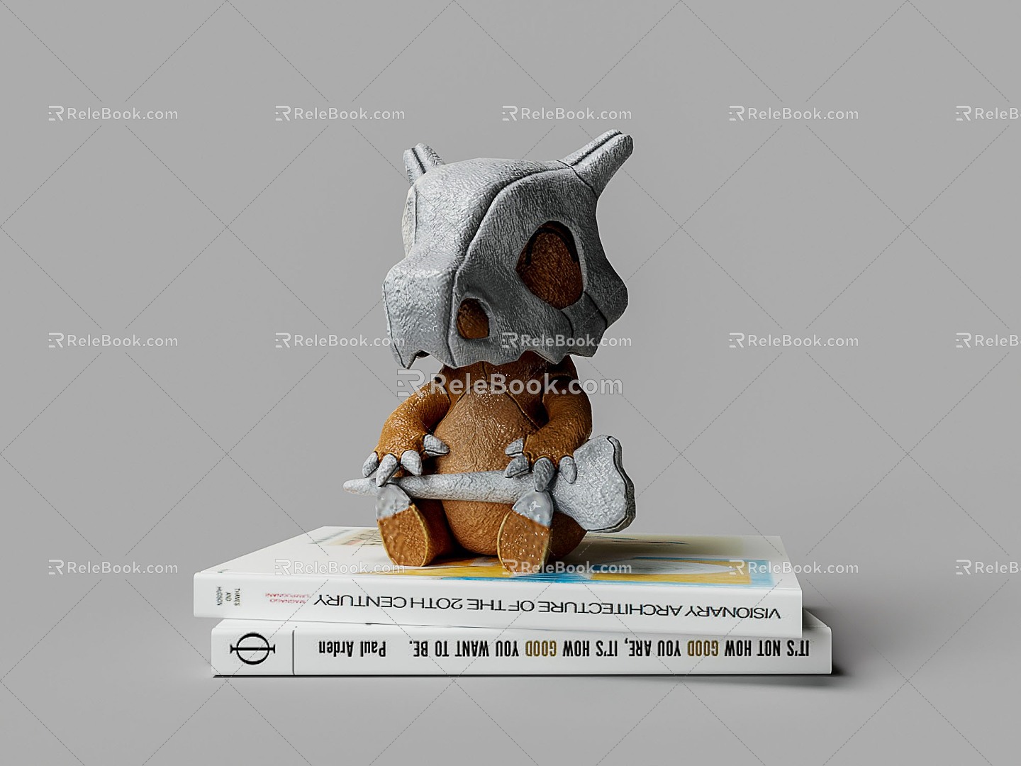 Modern books toy ornaments 3d model