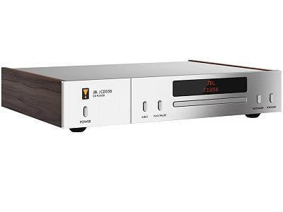 TEAC CD-R550 Headphone Audio CD Player with Wooden Panel Silver Body Digital Display Analog Digital Function 3d model