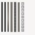 Modern Bathroom Interior Accessories With Stainless Steel Drainage Grates And Strips