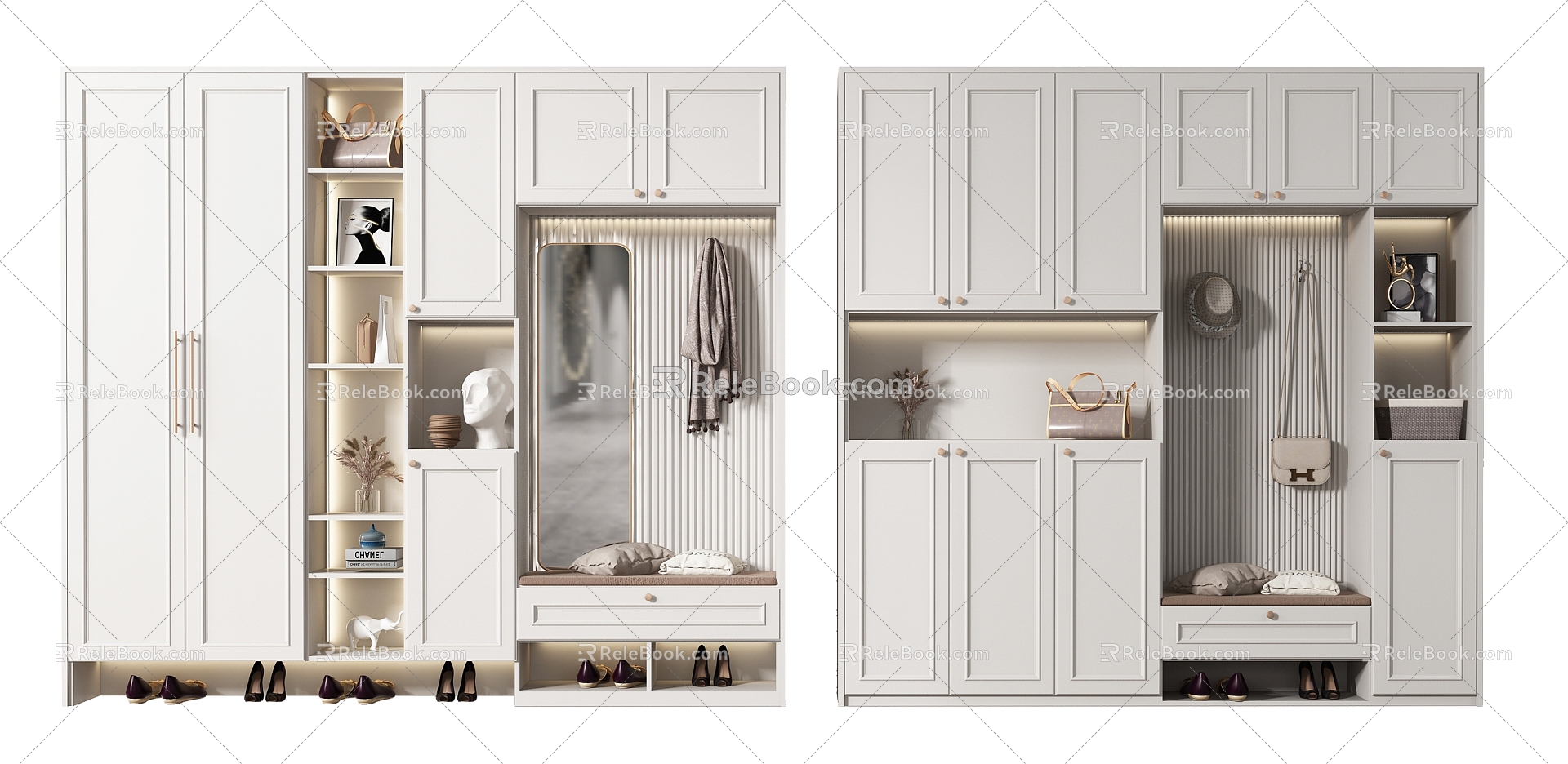 Jane Ou Shoe Cabinet 3d model