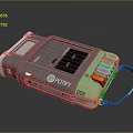 Rohde DDI110 Portable Computer Device With Display Keypad And Handle Design