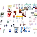 Diverse Commercial Equipment Collection Including Office Retail And Catering Tools