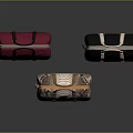Stylish Fashion Handbags in Pink Snakeskin Pattern and Black Leather with Top Handles