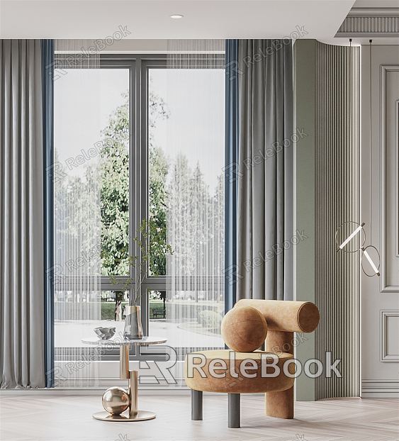 Modern Curtains model