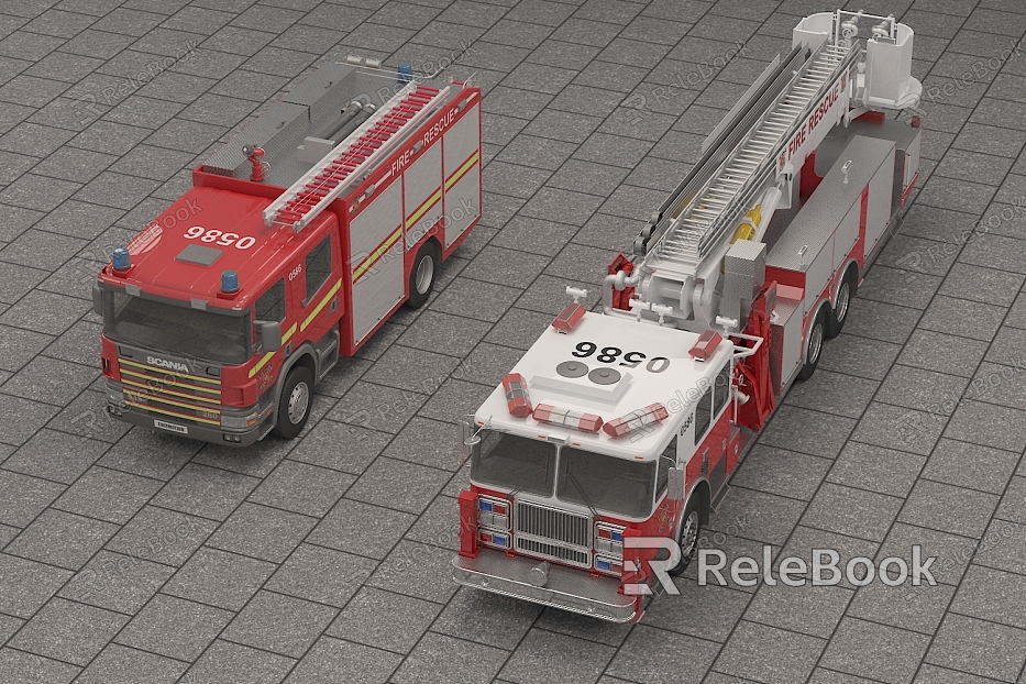 Fire truck model