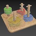 Geometric Matching Toy 3d model