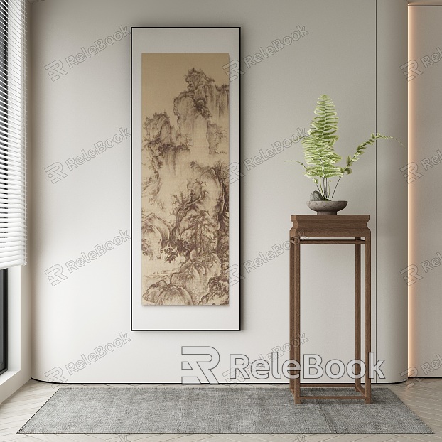 New Chinese Decorative Painting model