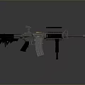 Modern Tactical Rifles With Detachable Magazines Black Stocks And Silver Barrels