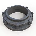 Heavy Duty Industrial Metal Ring Equipment With Bolted Flange Structure