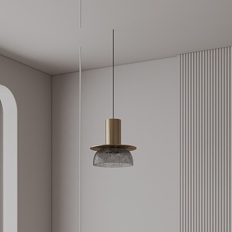 Modern chandelier 3d model