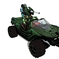 Modern Game Role Sergeant 3d model