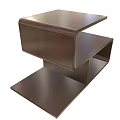 Modern Minimalist Wooden Shelving Unit With Three Tiers For Home Storage