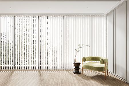 Modern venetian blinds 3d model