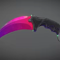 Karambit Knife Claw Knife Weapon Dagger Cold Weapon Game Props Game Equipment Knife 3d model