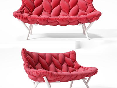 Double sofa model