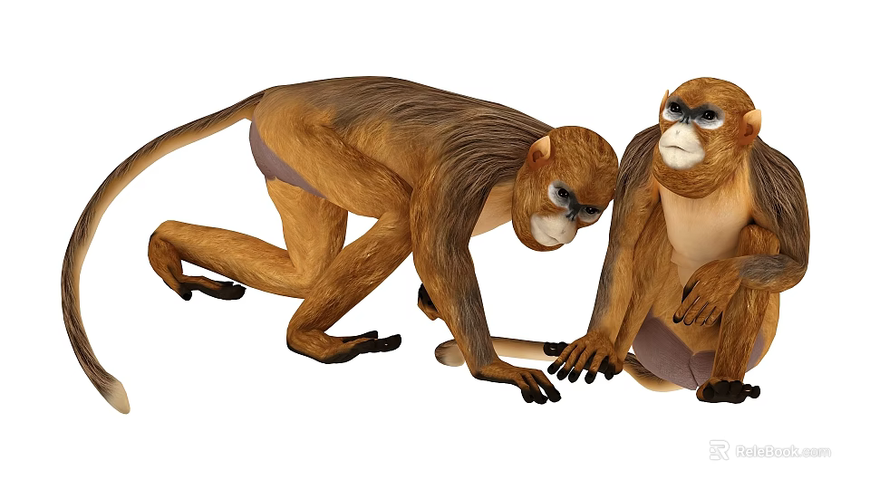 Lifelike Reptile Figurines Showcasing Detailed Scales And Natural Behaviors 3d model 