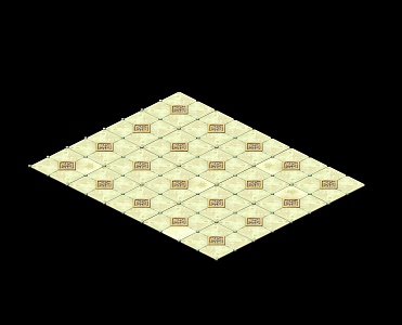 Jianou Floor Ground Pattern Slab Road 3d model