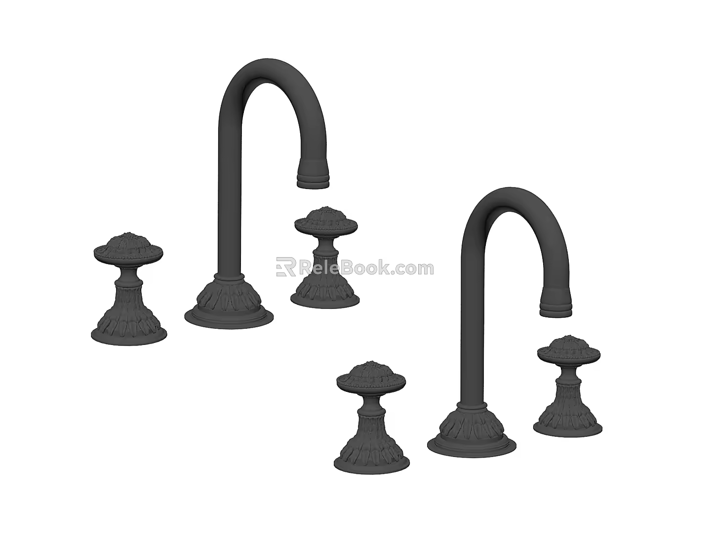 Hardware faucet 3d model