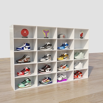 basketball shoes 3d model