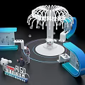 3D Text Display of New Boundaries of Creation at JD Global Smart Technology Forum 2023