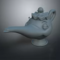 Aladdin's lamp Indian kerosene lamp kerosene lamp old-fashioned oil lamp old-fashioned kerosene lamp oil lamp gasoline lamp 3d model