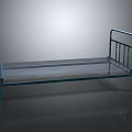 Minimalist Single Bed Design With Metal Frame And Mesh Bed Base For Modern Bedroom Space
