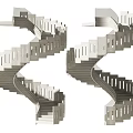Quiet Staircase Rotation Staircase 3d model
