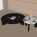 Coffee table 3d model