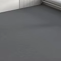 Gray Floor Surface In Modern Room With White Walls And Window Blinds