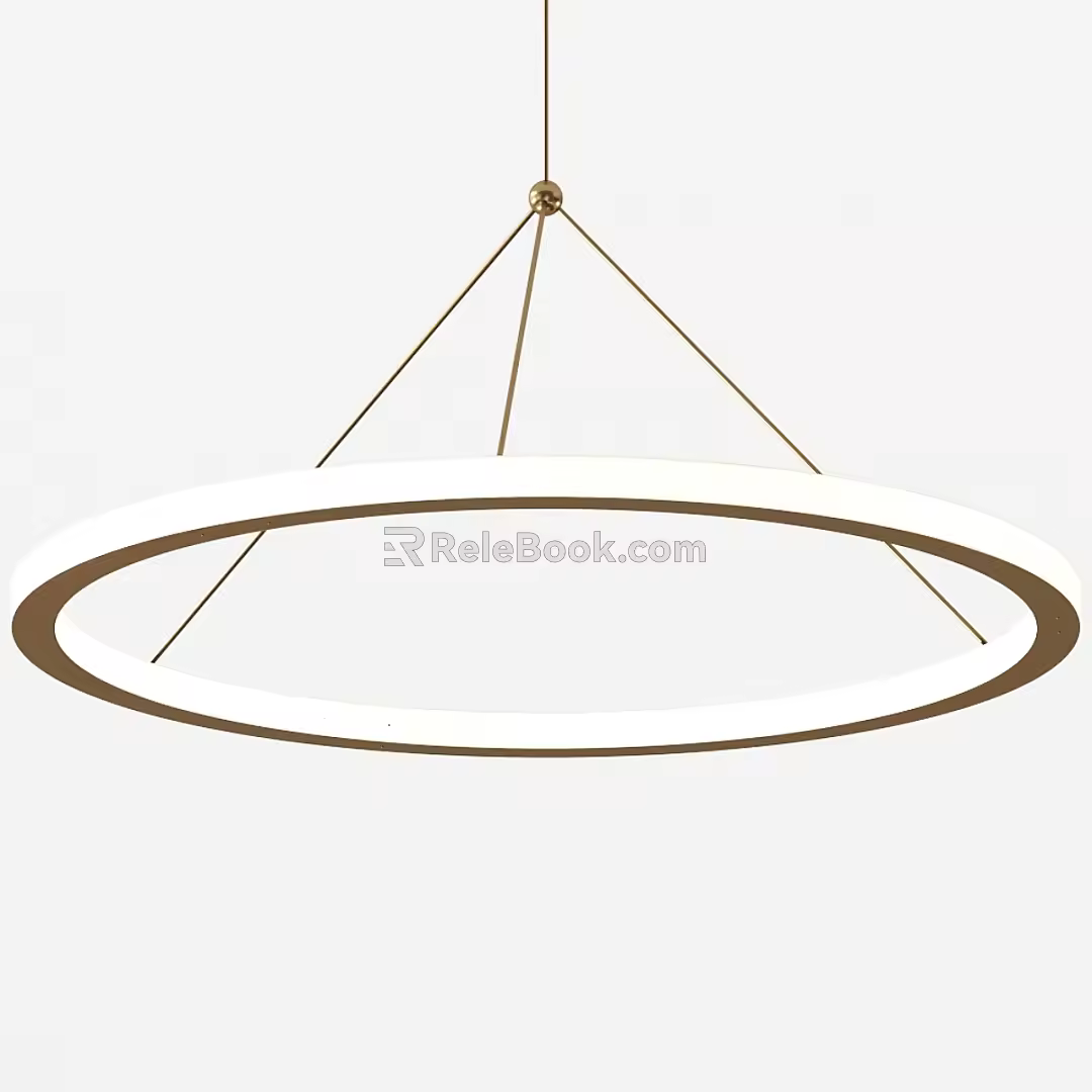 KAIA's RIO input and output chandelier 3d model