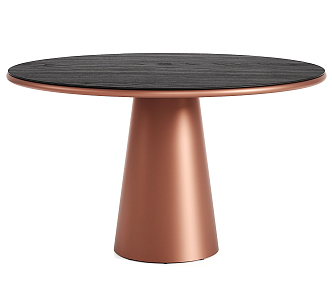 Modern Dining Table Round Dining Table 3d model